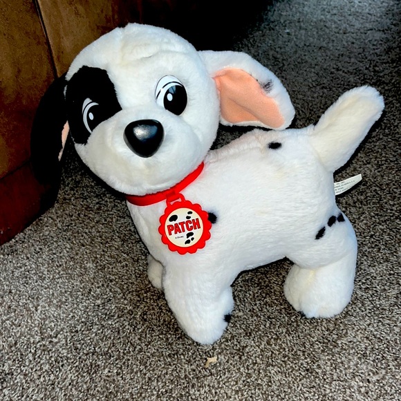 Mattel Other - Vintage 1991 Disney Mattel 101 Dalmatians Patch Dog 8" Plush Stuffed Animal Toy